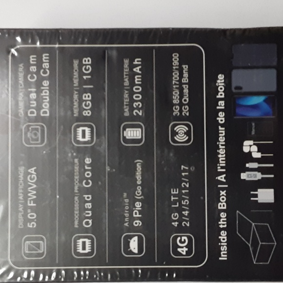 Maxwest Nitro 5P - 8GB - Black (Unlocked) Smartphone - GSM Network - Picture 3 of 6